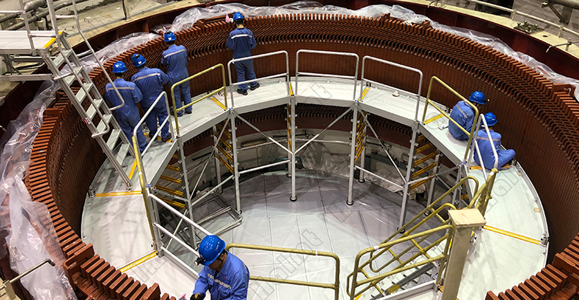 水電站工作平臺